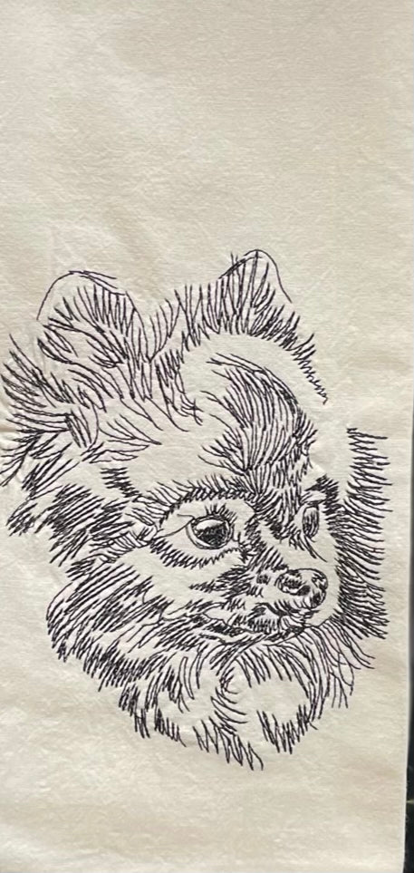 Fluffy Tea Towel