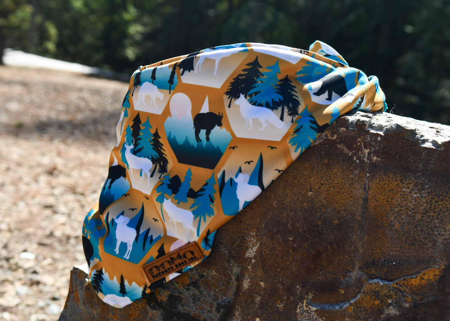 Geo Forest Bandana