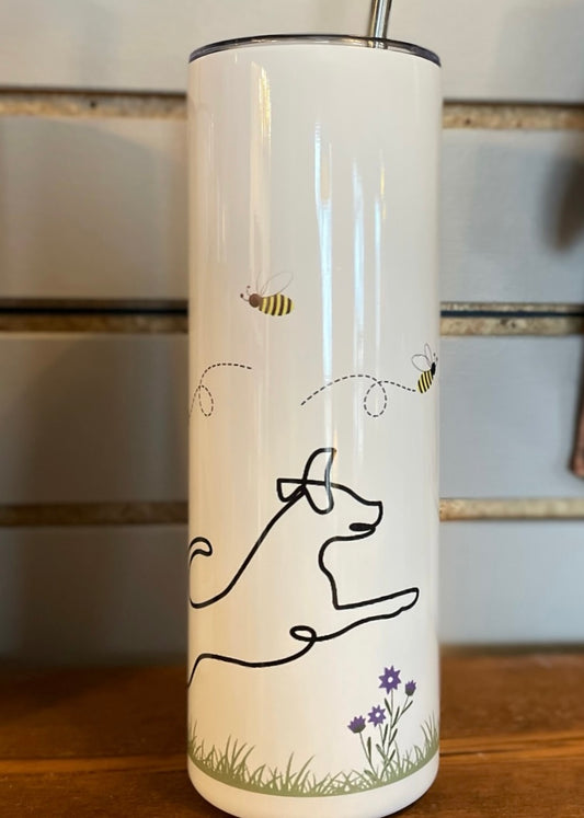 Spring Bees Tumbler