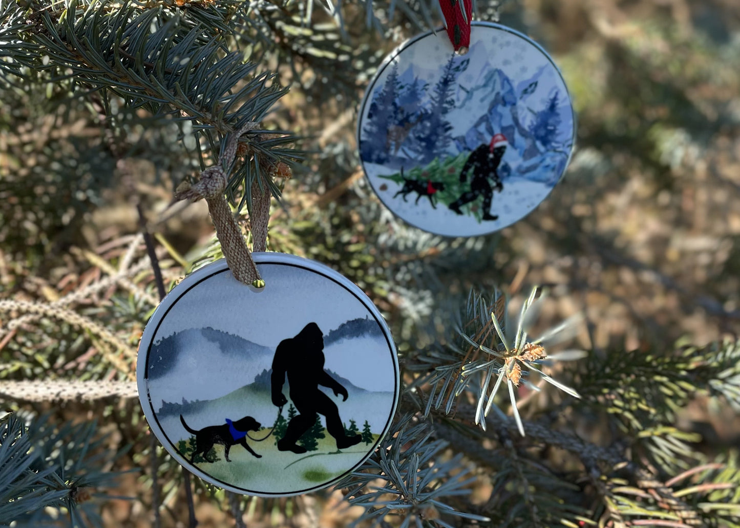Bigfoot Ornaments