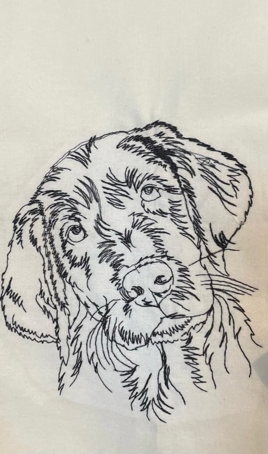 Lab Tea towel