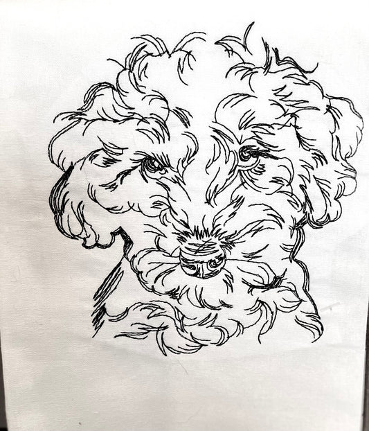 Doodle Tea Towel