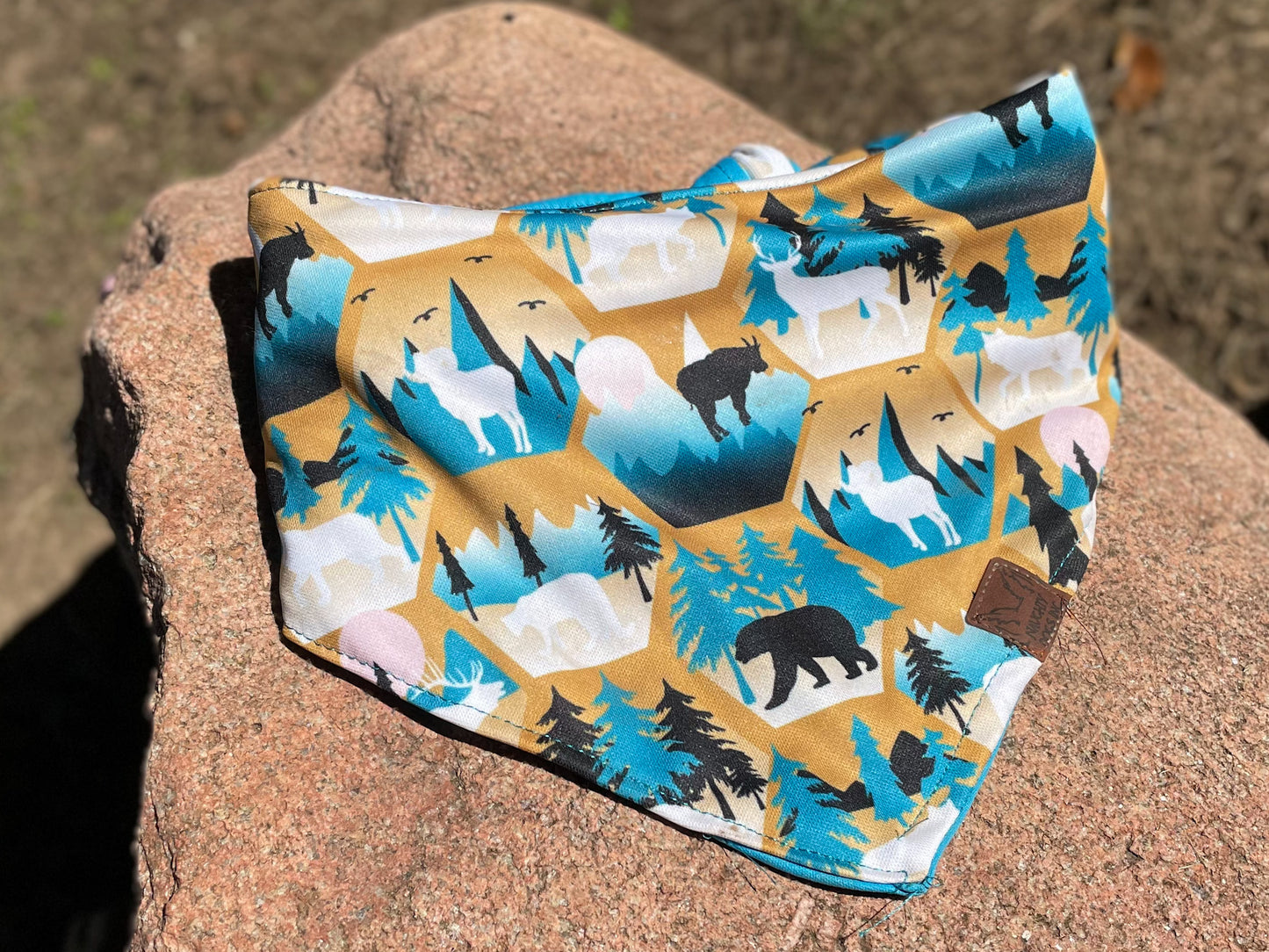 Geo Forest Bandana