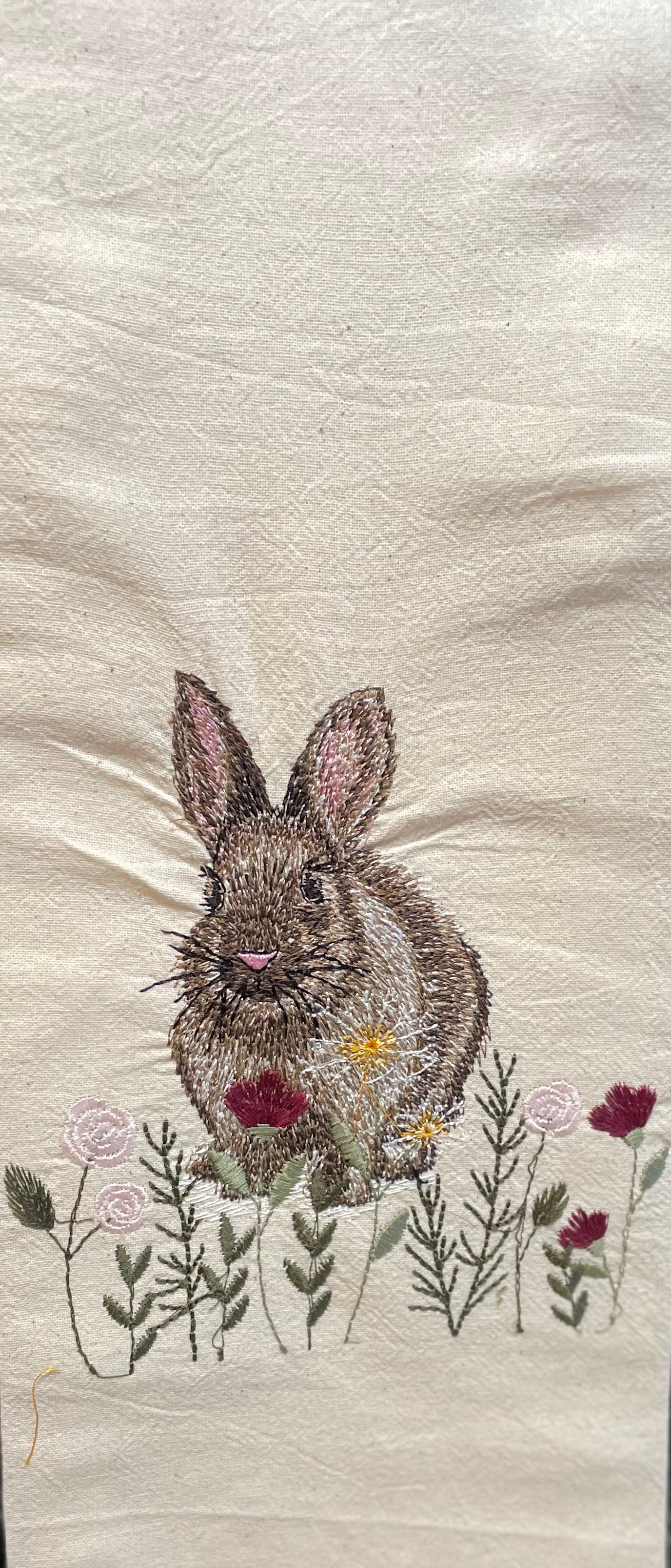 Bunny Tea towel