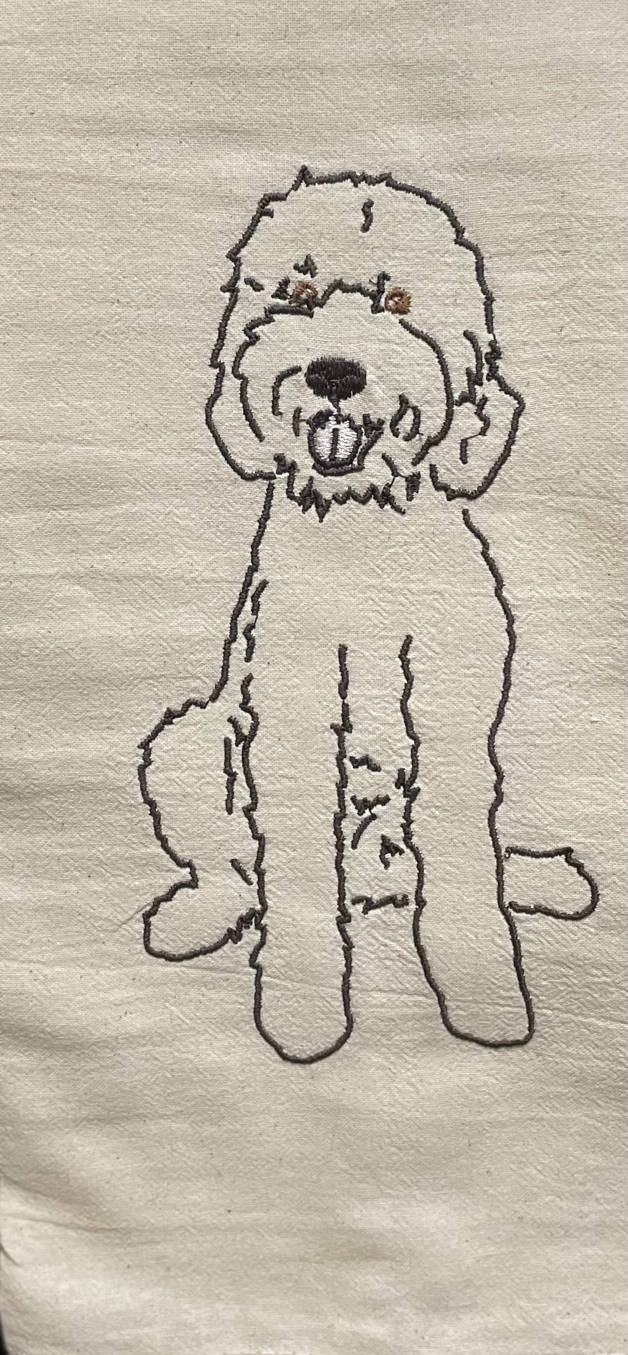 Doodle Tea towel