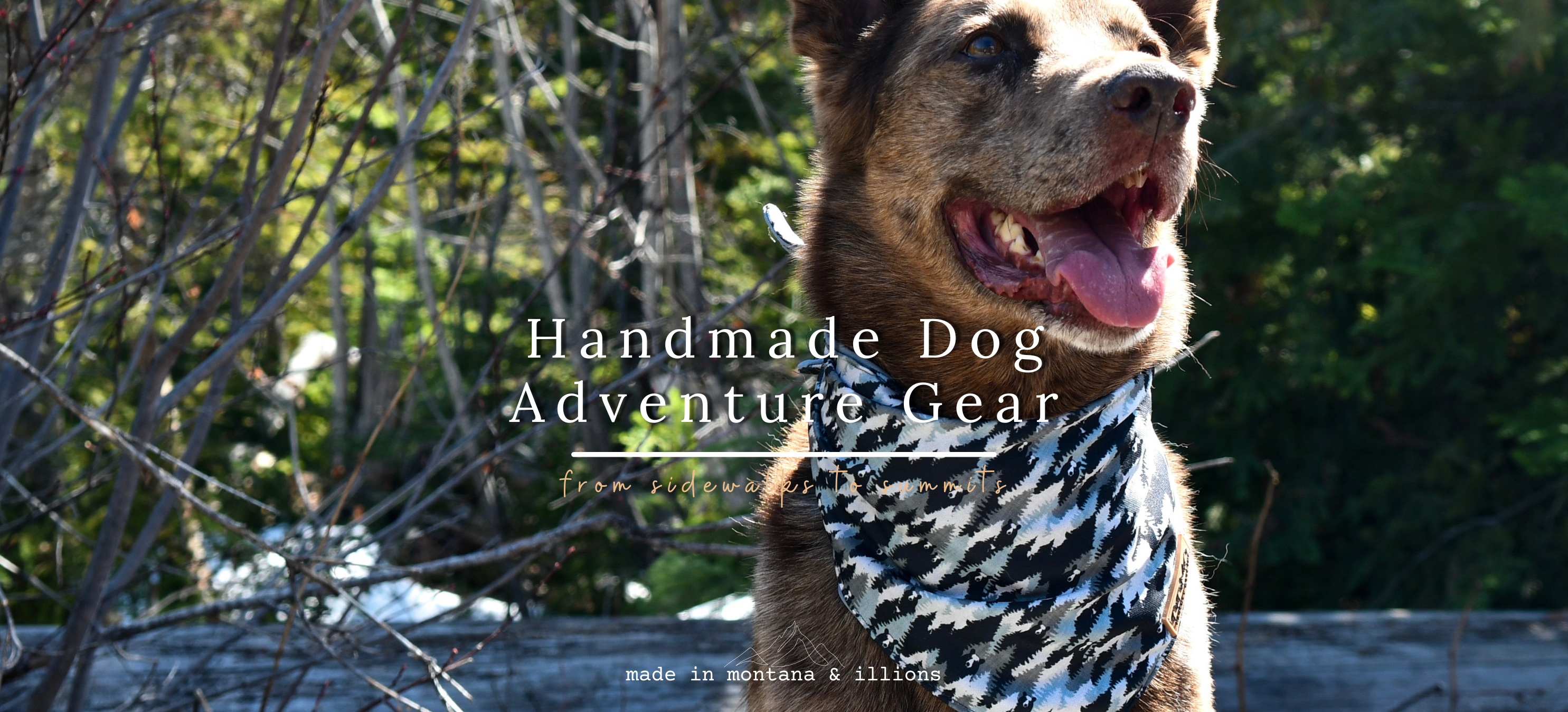 Nauti Dog Bandana. Handcrafted Dog Accessories for Your Pet